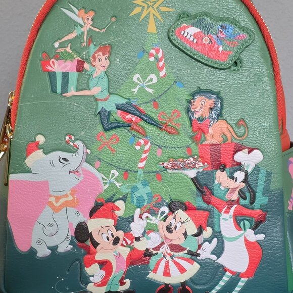Disney Parks 2023 Classics Christmas Mickey & Friends glow-in-the-dark mini back